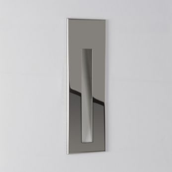 Astro Lighting 1212002 Borgo 55 0971 Recessed LED Wall Light. Polished Stainless Steel Finish